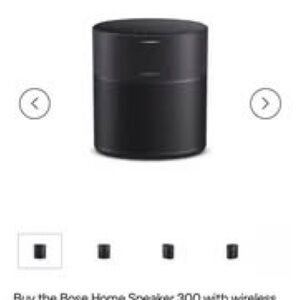 Bose Portable Speaker Black
